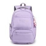 Girls' Large Capacity School Backpack with Luggage Strap - Image 13