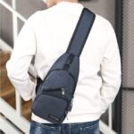 Men's Crossbody Sling Bag with USB Charging Port - Ideal - Image 10