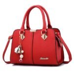 Women's Elegant Blue Handbag with Removable Strap and - Image 14