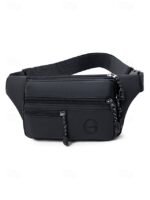 30pcs Men's Water-Repellent Nylon Waist Bag – Multi-Pocket - Image 13