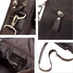 Men's Crossbody Bag Shoulder Bag Messenger Bag Nappa - Image 8