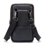 Men's Leather Crossbody Shoulder Bag - Compact - Image 8