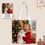 Men's Women's Kid's Tote Shoulder Bag Canvas Tote