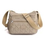 Women's Multi-Pocket Nylon Crossbody Bag – Lightweight - Image 10