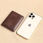 Men's Brown RFID Blocking Leather Bifold Wallet with ID - Image 5