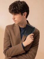 Men's Faux Leather Zip Wallet, Multiple Colors, Compact - Image 14