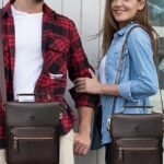 Men's Crossbody Bag Shoulder Bag Messenger Bag Nappa - Image 9