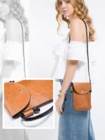 4-Piece Women's Handbag Set – Faux Leather Shoulder Bag, - Image 3