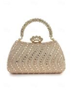 Women's Sequins Evening Bag with Chain Strap, Multiple - Image 7