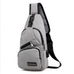 Men's Crossbody Sling Bag with USB Charging Port - Ideal - Image 2