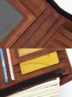 Men's RFID Blocking Bifold Wallet with Removable Card - Image 8
