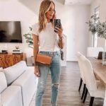 Women's Black Crossbody Wallet Bag with Gold Accents and - Image 12