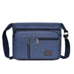 Men's Vintage Canvas Crossbody Messenger Bag – - Image 16