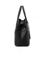Women's Faux Leather Handbag with Adjustable Strap, - Image 6