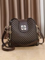 Women's PU Leather Shoulder Bag, Multi-color, Versatile - Image 4