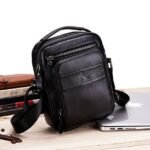 Men's Crossbody Bag Shoulder Messenger Bag Mobile Phone Bag - Image 3