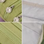 Large Capacity Pink Pencil Case Organizer – Multi-Layer Zipper - Image 3