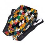 Women's Backpack Large Capacity Cat Animal Print Backpack - Image 7