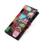 Women's Genuine Leather Patchwork Wallet, Large Capacity - Image 7