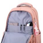 Girls' Large Capacity School Backpack with Luggage Strap - Image 7